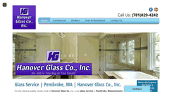 Desktop Screenshot of hanoverglass.com